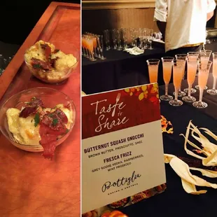 Bottiglia gnocchi &amp; Fresca frizz pairing