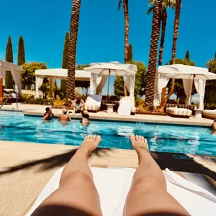 Enjoying the pool! So refreshing