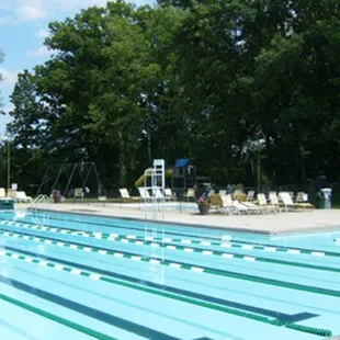 outdoor heated pool