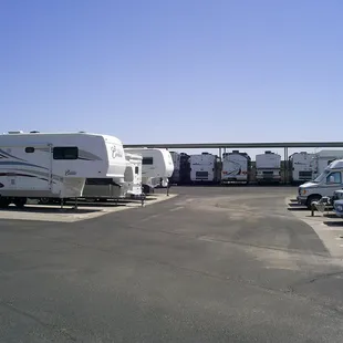 Uncovered RV Storage