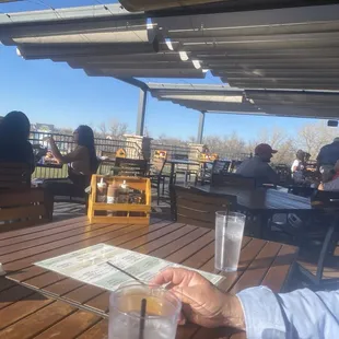 Outdoor seating