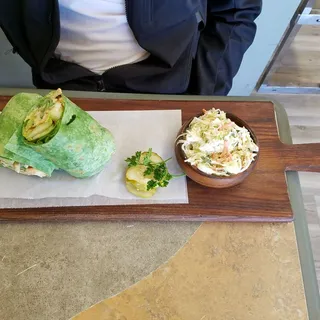 Green Chicken Wrap