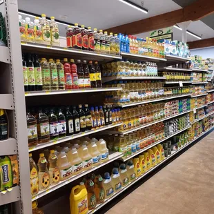 Wide selection of ingredients