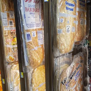 Most unique selection of bread I've come across.