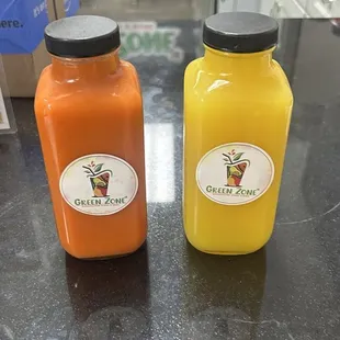 Carrot Crush and Citrus Zing