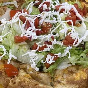 Taco pizza