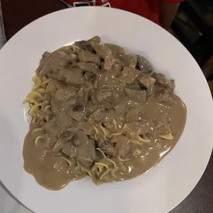 Beef Stroganoff
