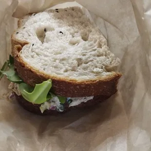 Tuna salad sandwich