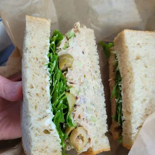 Whidbey Tuna Sandwich