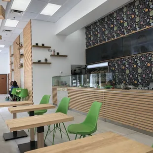 Indoor seating