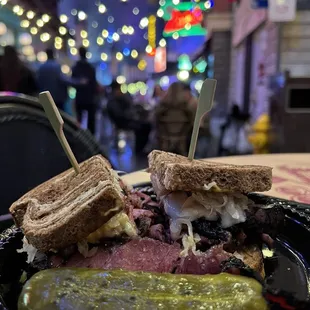 Greenberg Reuben with pastrami