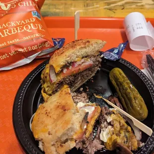 Beef and Cheddar Melt