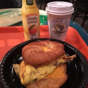 Croissant Breakfast Sandwich