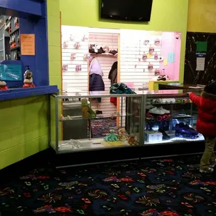 Shop for some accessories or new skates.