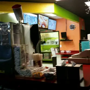 Grab a bite to eat from the snack bar.