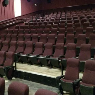 Stadium seating.