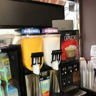 Our awesome slush machine