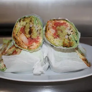 Falafel wrap