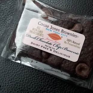 Cocoa Jones All Natural Brownies at Green Bites. This is a handmade natural from scratch product.