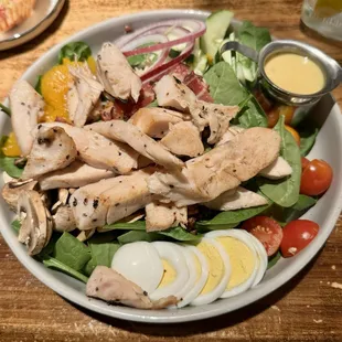 Grilled Chicken Spinach Salad