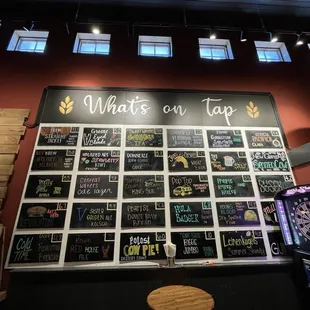 What&apos;s on tap