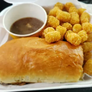 The Saturday prime rib lunch special