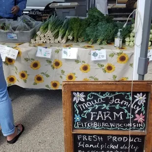 Great looking produce!