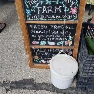 Excellent produce vendor