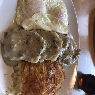 Biscuits and gravy