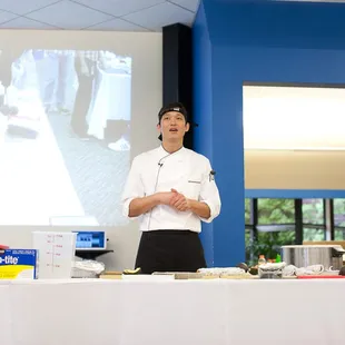 LinkedIn Sushi Class - team building exercise for LinkedIn interns at the headquarter in Mountain View