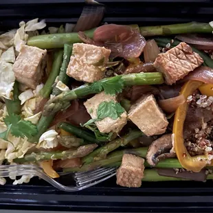 Greenheart Bakery (oil free) Thai Budha Bowl