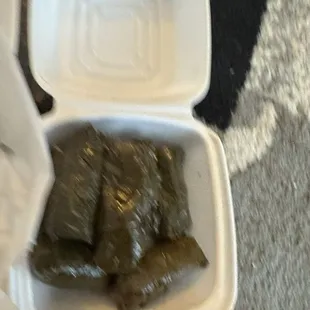 Grape leaves
