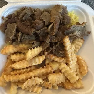 Gyro platter