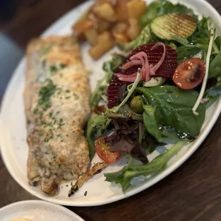 Delicious chicken crepe