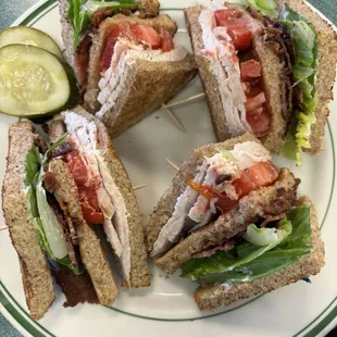 Turkey Club Sandwich