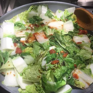 Their Chinese cabbage is beautiful