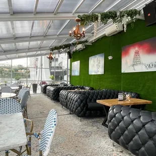 This is a photo of the patio. Beautiful!