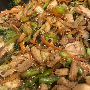 Chk'n stir fry