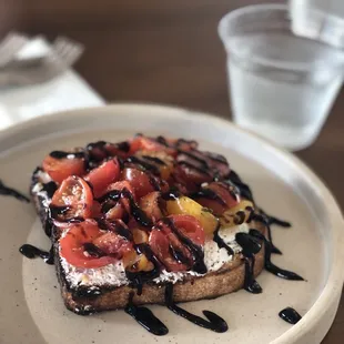 Bruschetta toast