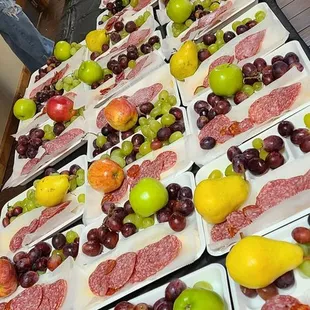 Some of the ingredients (but not all, as others were made in class!)