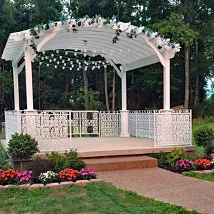 Wedding Gazebo and stage
