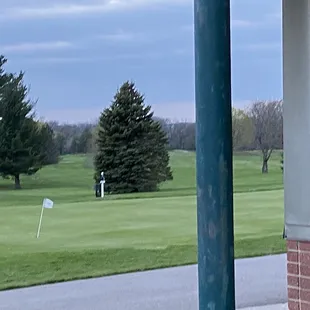 The golf course