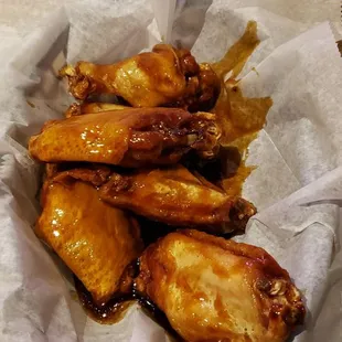 Trad wings with Teriyaki