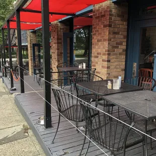 Outdoor seating