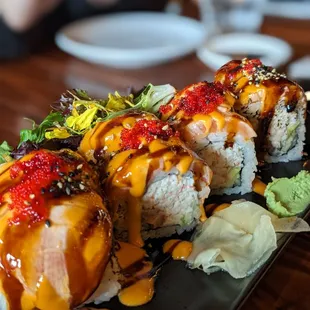 Salmon delight roll