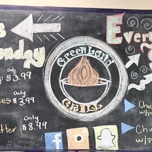menu as of 8/18/21
