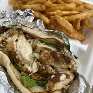 Chicken Caesar Pita