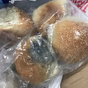 I was sold bad bread. They won't return it. They won't give me store credit. They won't give me 50%.