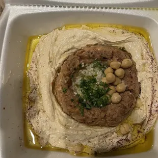 Foul w/ Hummus Small
