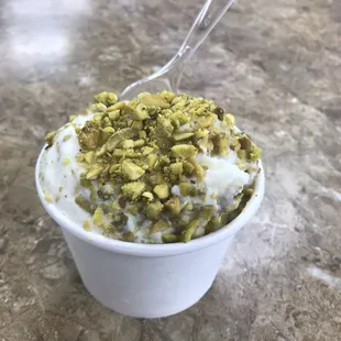 Arabic ice cream a pistachio infused galore delicious